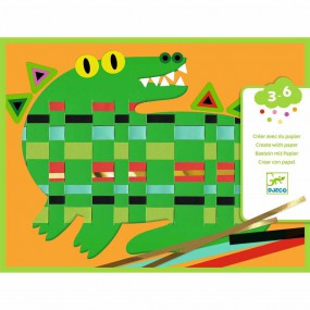 Djeco - Papier weven creatief
