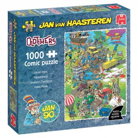 Jan van Haasteren Oldtimers, Pakket stress 1000stukjes Jumbo