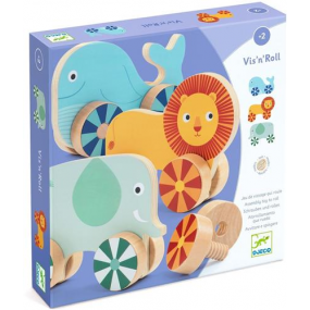 Djeco - schroef en duwspel vis'n'roll