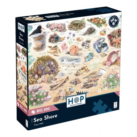Sea shore, 500 XL stukjes House of Puzzels