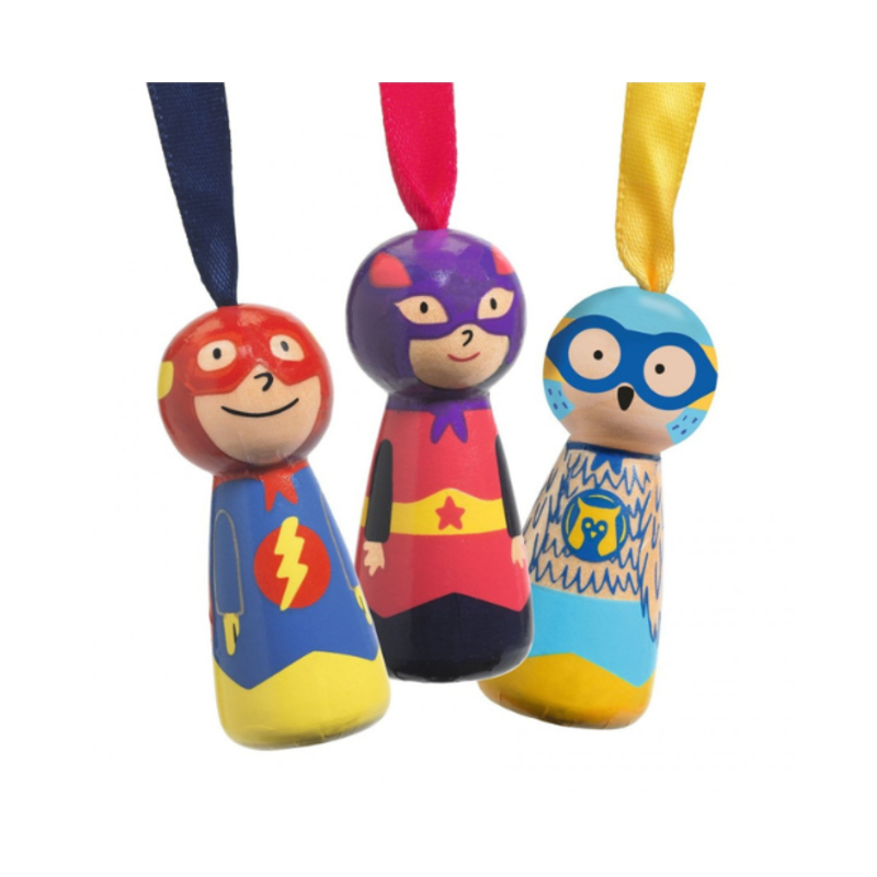 Djeco - Parachutist flying heroes - divers