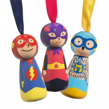 Djeco - Parachutist flying heroes - divers