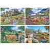 Roaming the highlands, 4x500 stukjes House of Puzzles