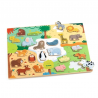 Djeco - Houten puzzel animo - 22 stukjes
