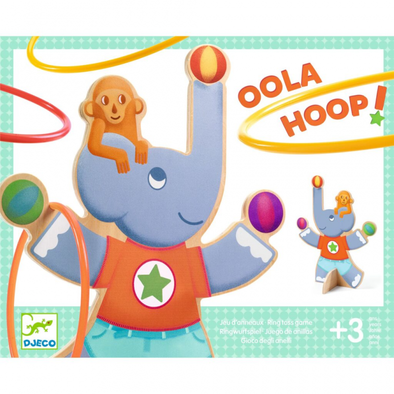 Djeco - Oola hoop behendigheidsspel