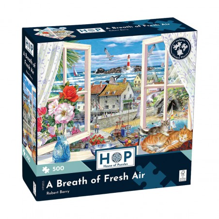 A breath of fresh air House of puzzles 500 stukjes