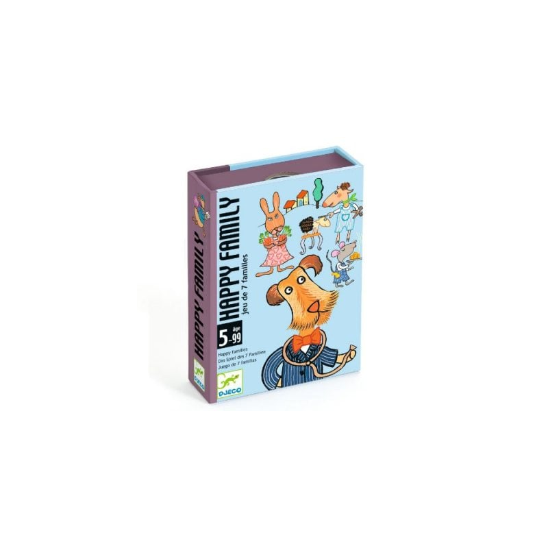 Djeco - Kaartspel Happy family - kwartet