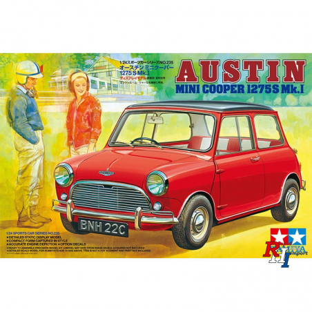 AUSTIN MINI COOPER 1275S Mk.I, 1:24, Tamiya