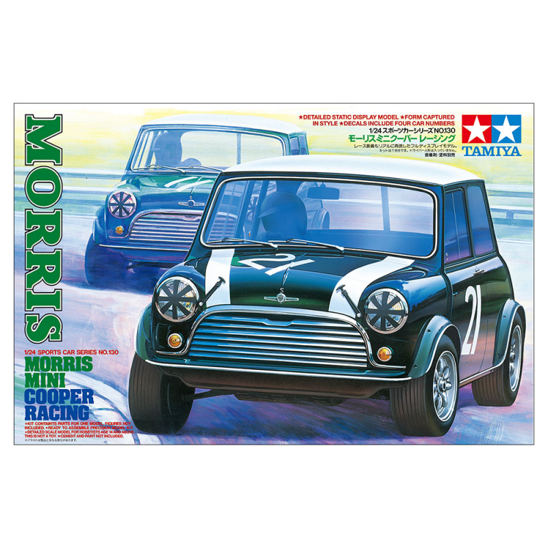 MORRIS MINI COOPER RACING, 1:24, Tamiya