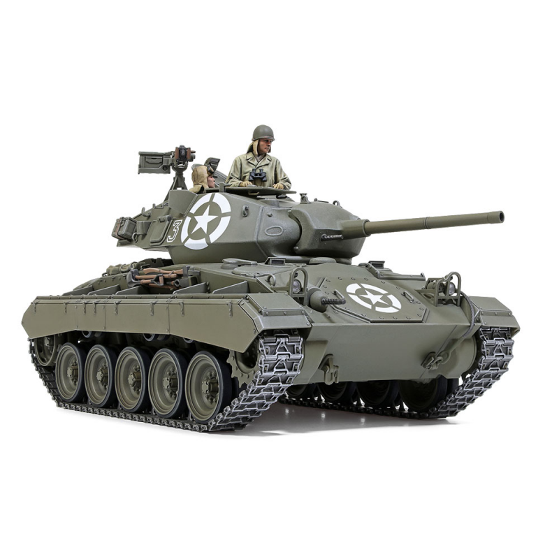 U.S. LIGHT TANK M24 CHAFFEE, 1:24, Tamiya
