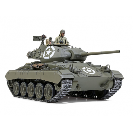U.S. LIGHT TANK M24 CHAFFEE, 1:24, Tamiya