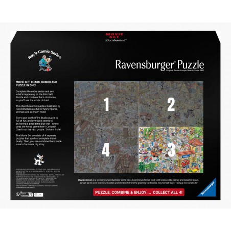 1000stukjes Ravensburger Filmset 3: Filmstudio