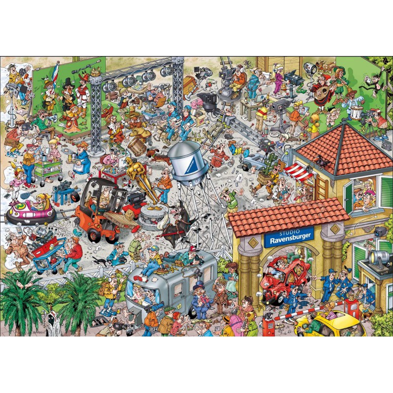 1000stukjes Ravensburger Filmset 3: Filmstudio