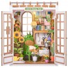 Secret bloomy nook, Diy Miniature House, Rolife