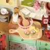 Sunlit farmhouse kitchen Diy Miniature House, Rolife