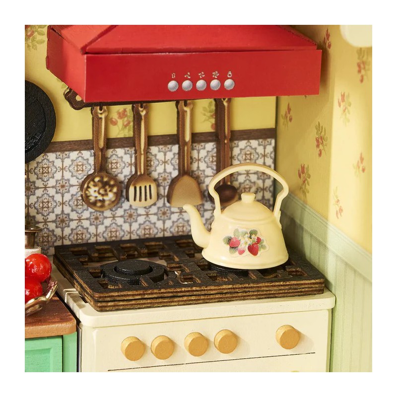 Sunlit farmhouse kitchen Diy Miniature House, Rolife