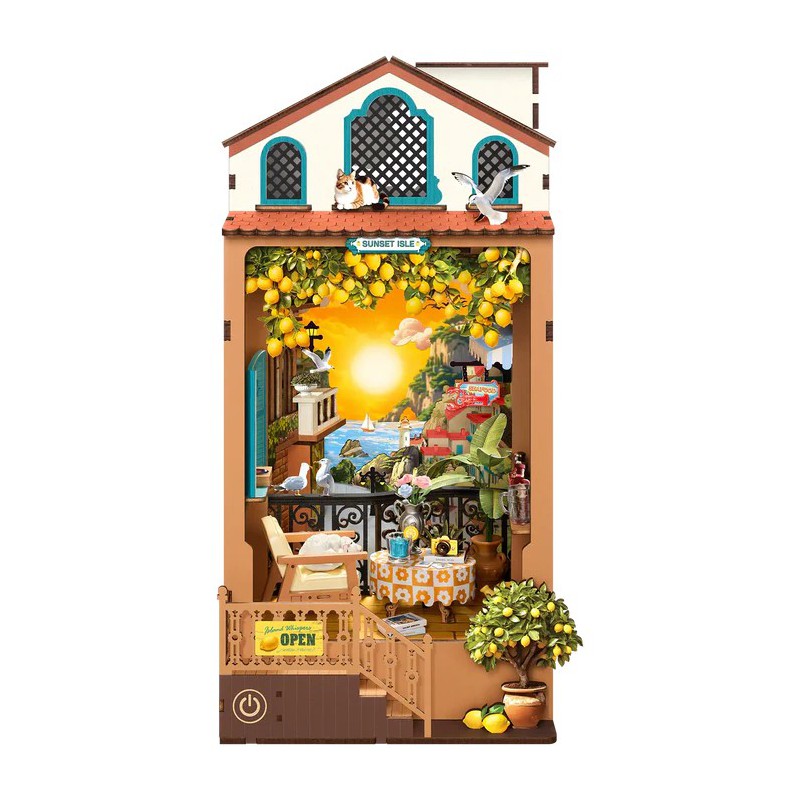 Sunset isle, Diy Miniature House, Rolife