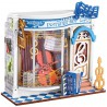 Melody Instrument Shop, Mini Store Diy Miniature House rolife
