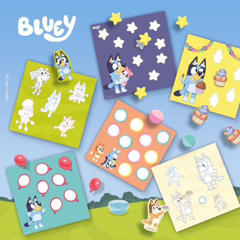 SES - Bluey, Vormen Plakken
