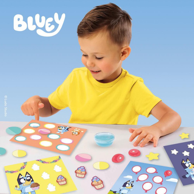 SES - Bluey, Vormen Plakken