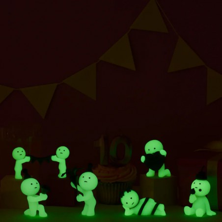 Smiski Birthday series glow in the dark mini figure