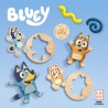 SES - Bluey, Klei mega set 5 x 90 g + Tools