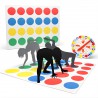 twister hasbro balansspel met gekleurde stippen