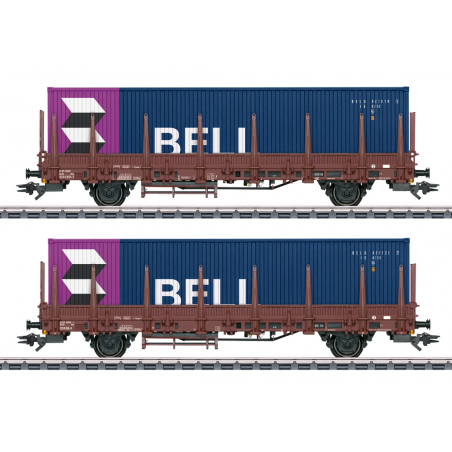 Märklin-H0, Set rongenwagens type Kbs, Periode VI, 46939