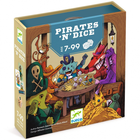 Djeco - Dobbelspel Piraten