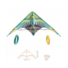 Djeco - Vlieger Stunt green wave
