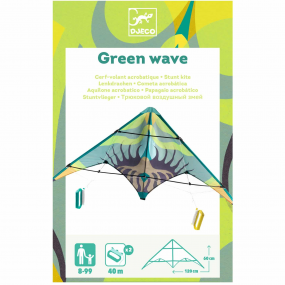 Djeco - Vlieger Stunt green wave