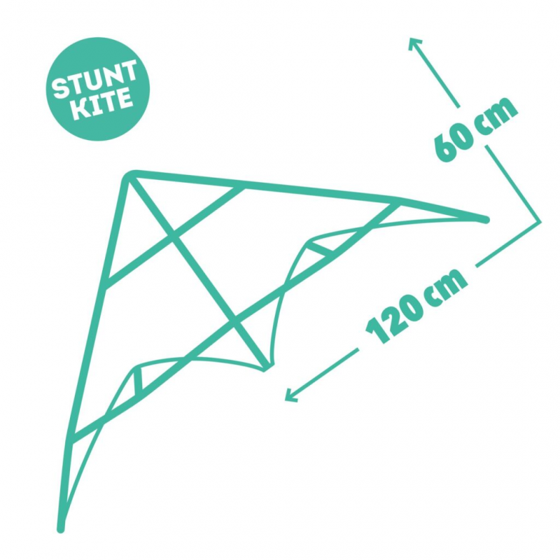 Djeco - Vlieger Stunt red dots