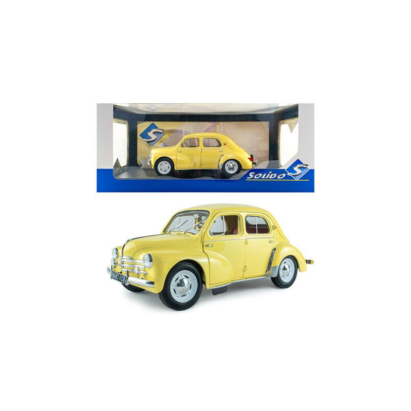 Renault 4CV 162 '61, beige (Jaune infante) - 1:18 - Solido