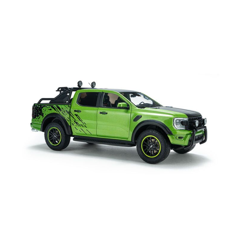 Ford Ranger Raptor '24, groen metallic - 1:18 - Solido