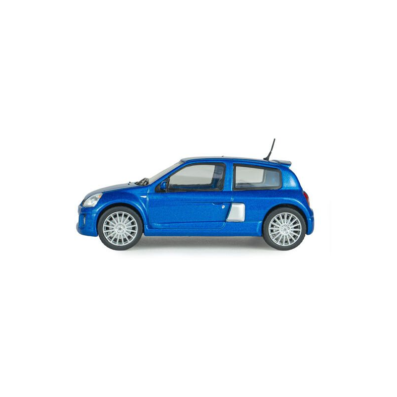 Renault Clio V6 Ph.2 '03, blauw (Bleu Iliade) - 1:43 - Solido