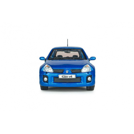 Renault Clio V6 Ph.2 '03, blauw (Bleu Iliade) - 1:43 - Solido