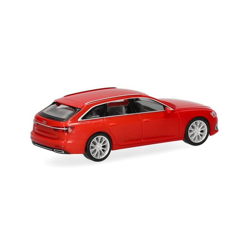 Audi A6 Avant, rood 1:87, Herpa