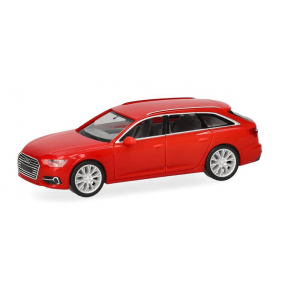 Audi A6 Avant, rood 1:87, Herpa