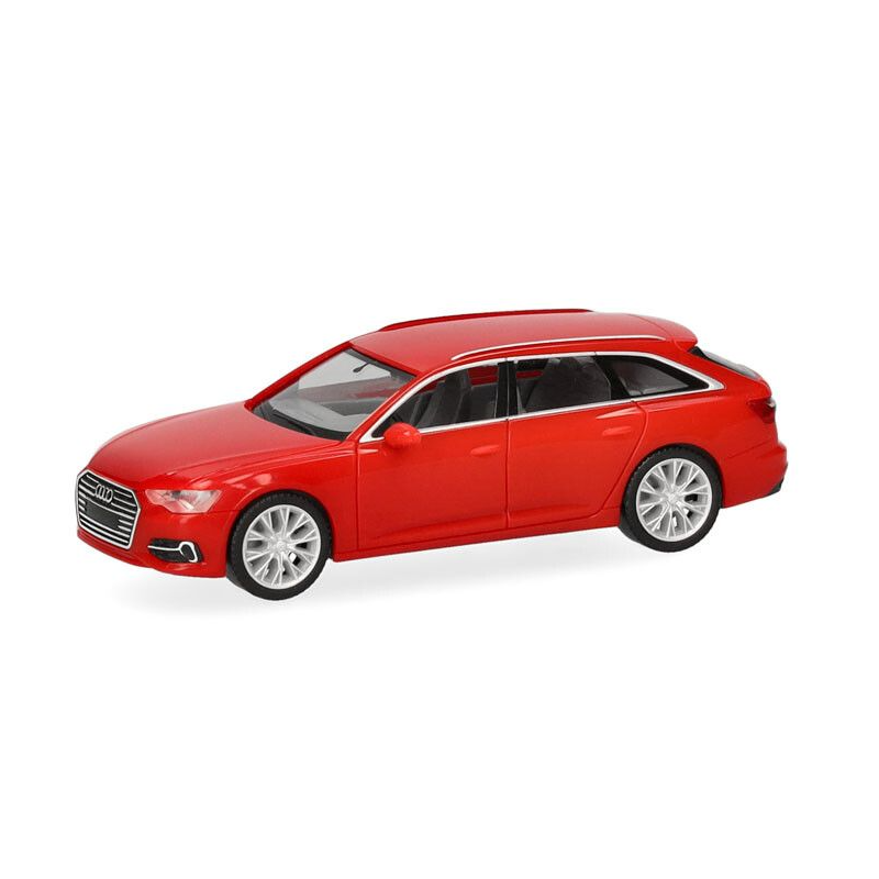 Audi A6 Avant, rood 1:87, Herpa