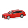 Audi A6 Avant, rood 1:87, Herpa
