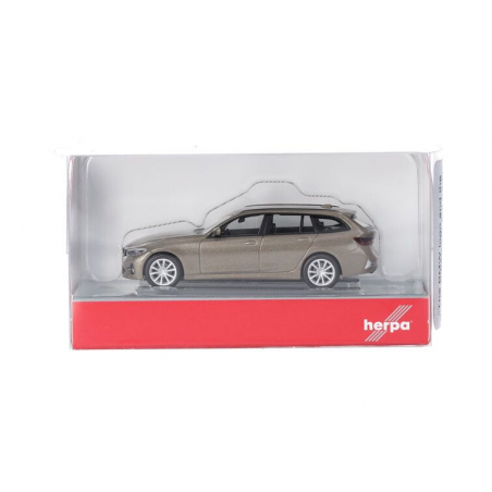 BMW 3 Touring, messing metallic 1:87, Herpa