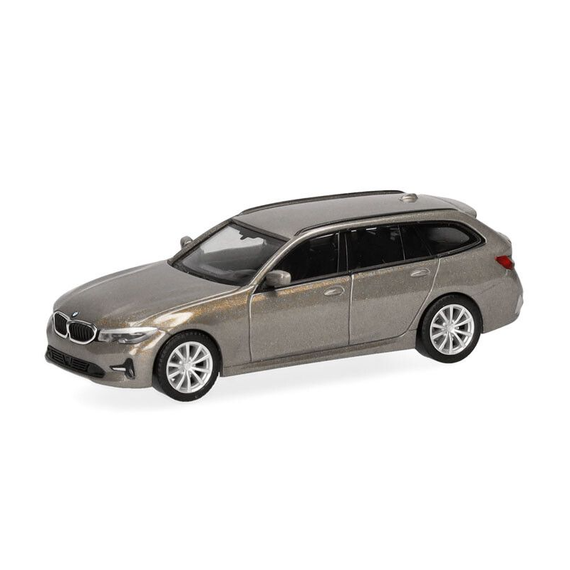 BMW 3 Touring, messing metallic 1:87, Herpa