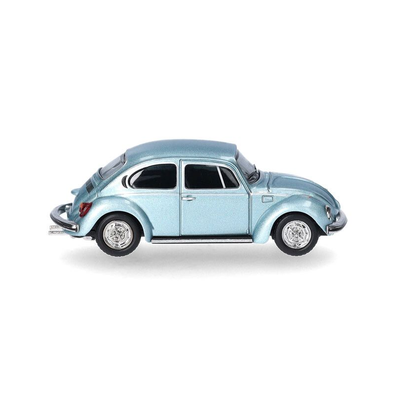 VW Kever 1303, blauw metallic 1:87, Herpa