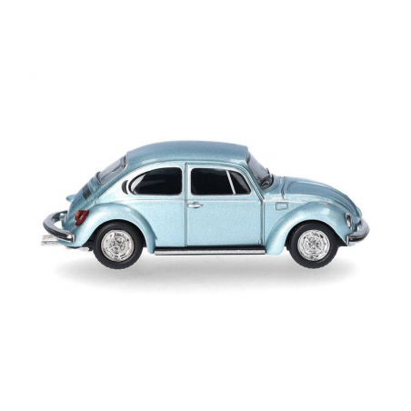 VW Kever 1303, blauw metallic 1:87, Herpa