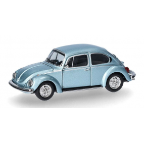VW Kever 1303, blauw metallic 1:87, Herpa