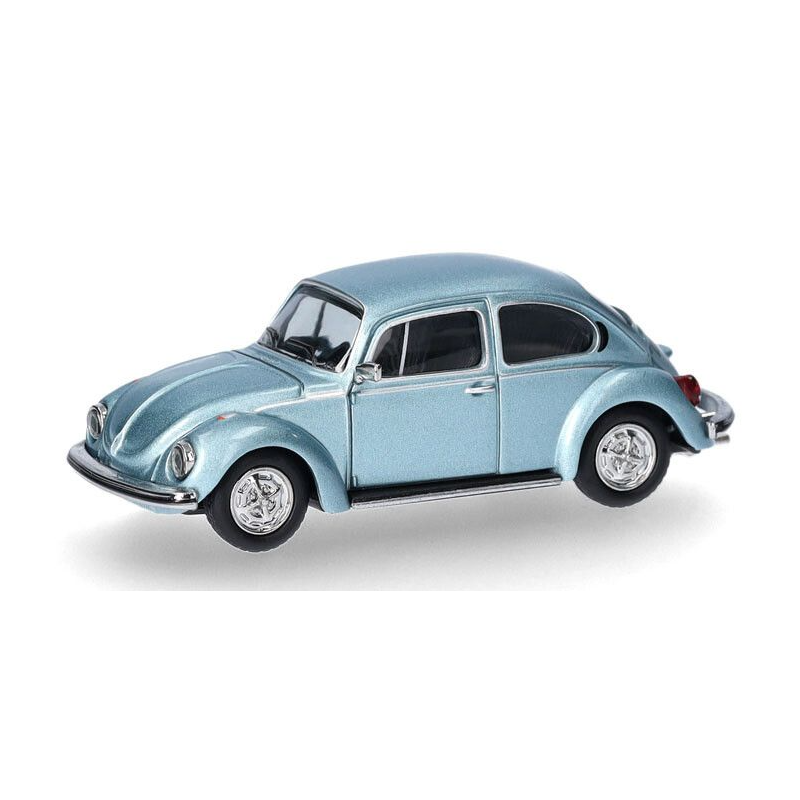 VW Kever 1303, blauw metallic 1:87, Herpa