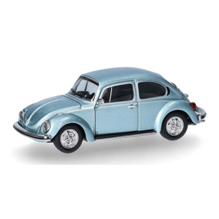 VW Kever 1303, blauw metallic 1:87, Herpa