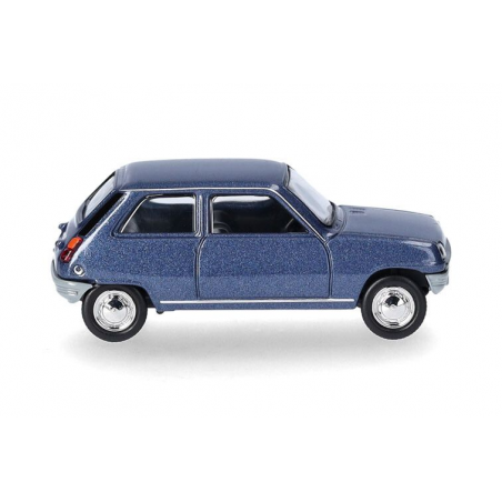 Renault R5, blauw metallic 1:87, Herpa