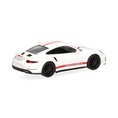 Porsche 911 (991) Turbo, wit, Herpa