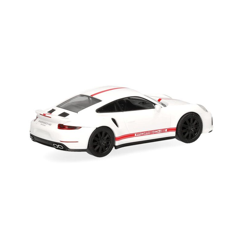 Porsche 911 (991) Turbo, wit, Herpa